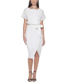 kensie Blouson Wrap Dress Reviews - Dresses - Women - Macys at Macys